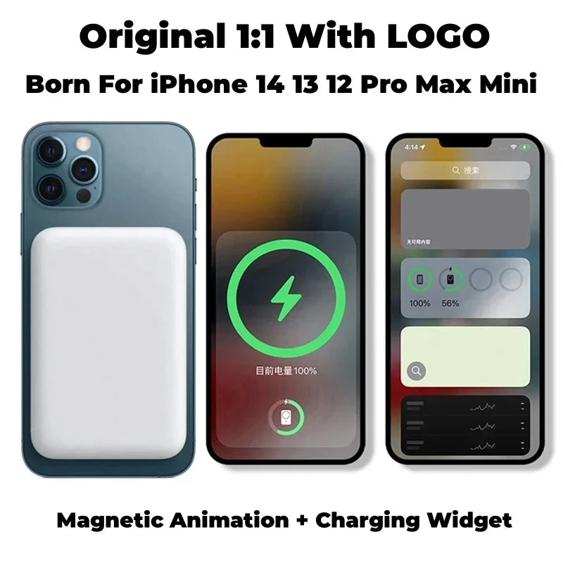 30000mAh Magsafe Wireless Charger for IPhone 16 15 14 13