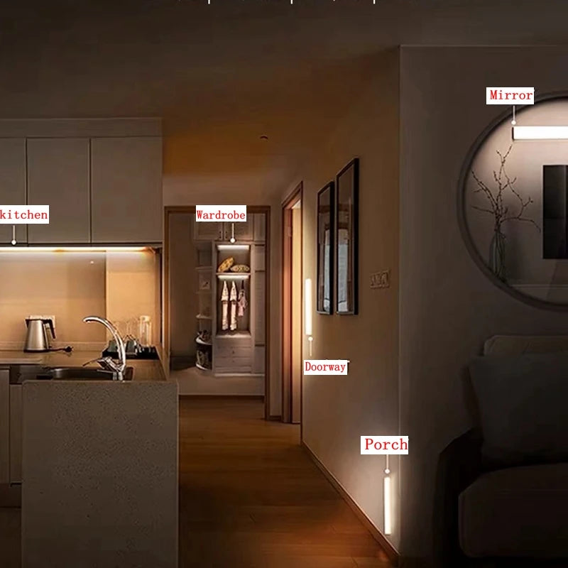 LED Motion Sensor Wireless Night Light