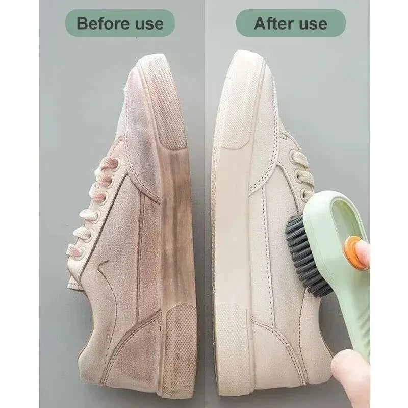 Multifunction Brush Soft Automatic Liquid Shoe Brush