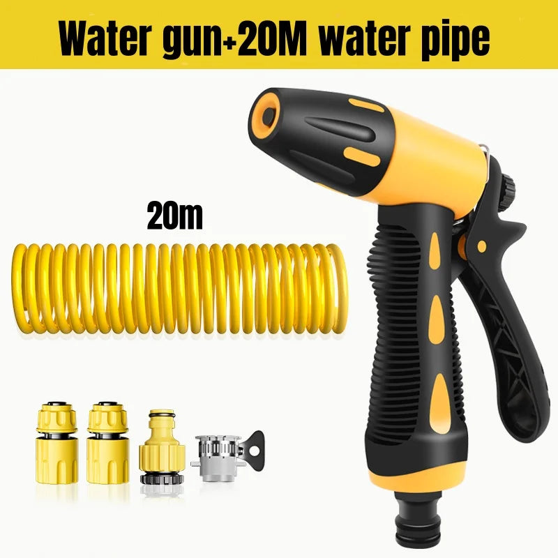Telescopic Water Pipe with High-pressure Nozzle Car Washing Tool