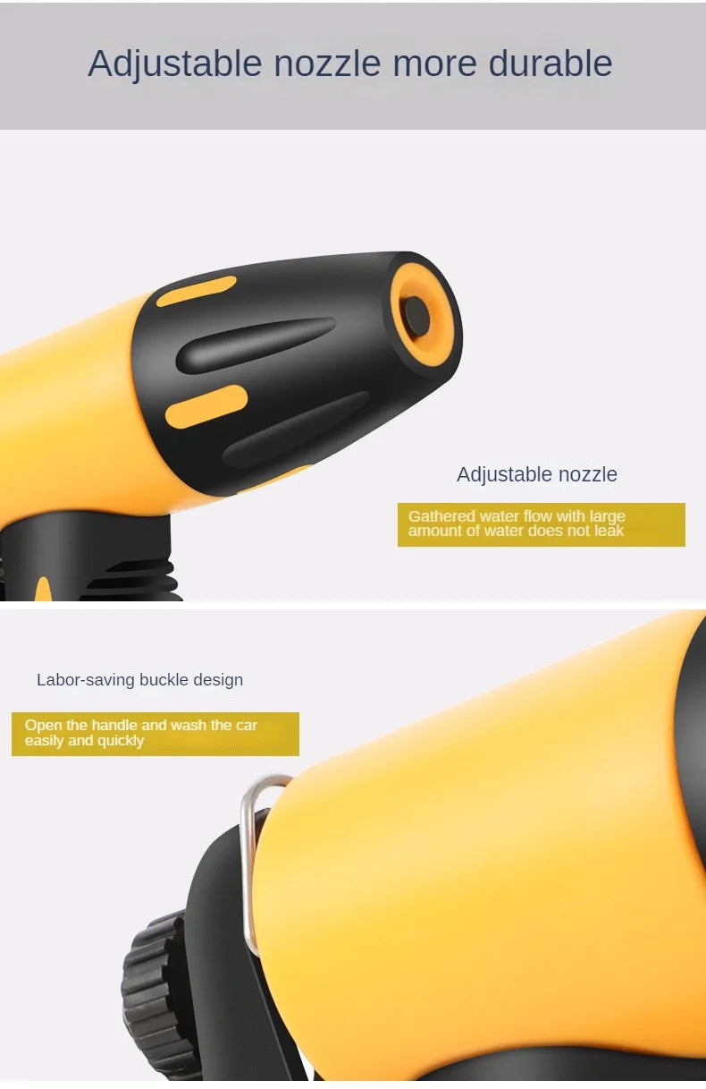 Telescopic Water Pipe with High-pressure Nozzle Car Washing Tool