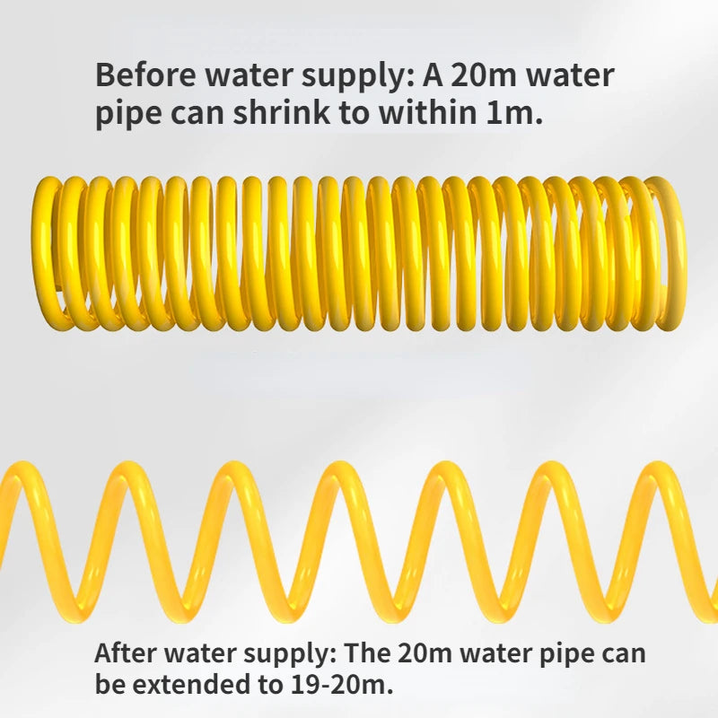 Telescopic Water Pipe with High-pressure Nozzle Car Washing Tool
