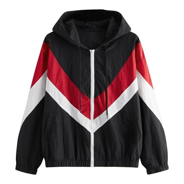 Wind-Breaker Long Sleeve Jacket For Women