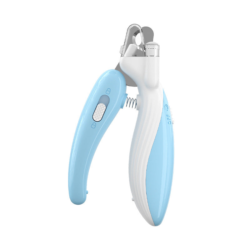 Pet Nail Clipper With LED Light and Nail Grinder