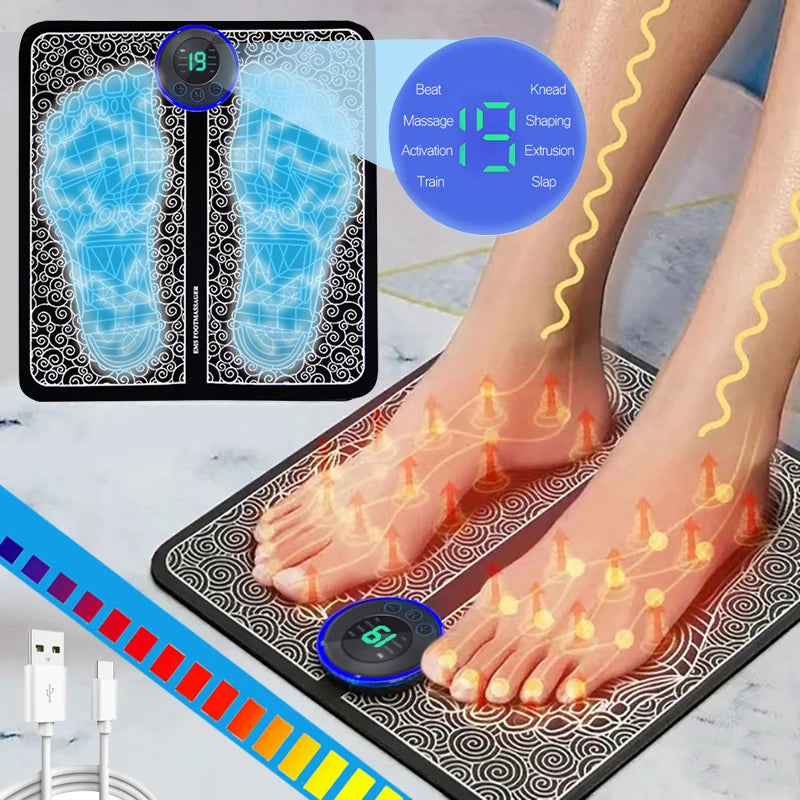 Electric Foot Massager Mat