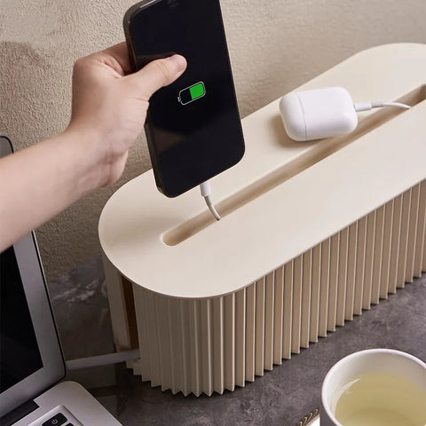 Nordic Plug Board Storage Box