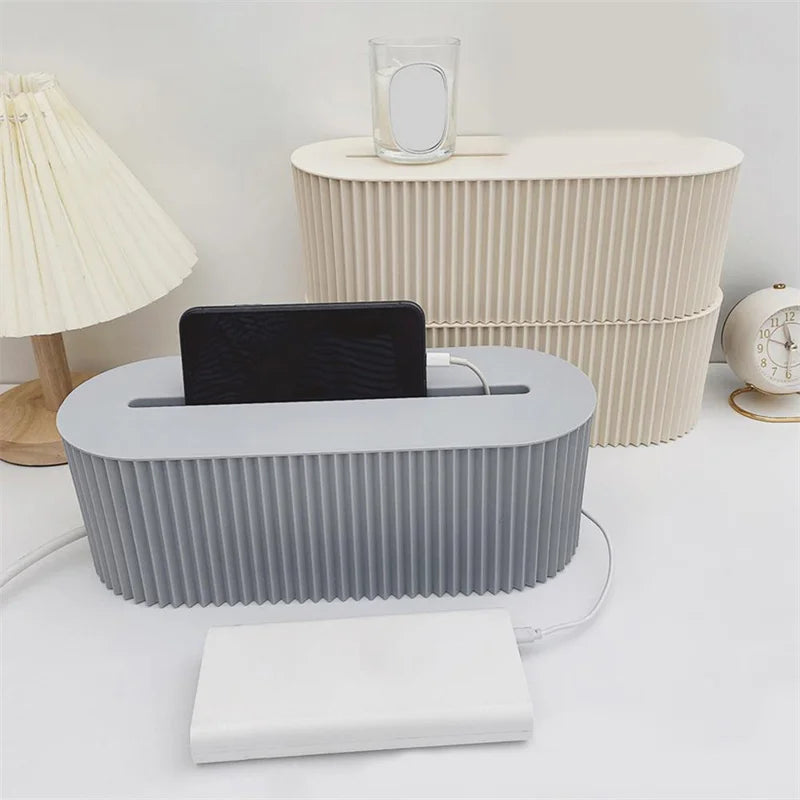 Nordic Plug Board Storage Box