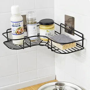 Non Perforated Bathroom Triangle Shelf | Wall Mounted