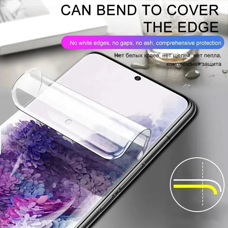 4Pcs Hydrogel Film Full Cover For Samsung Screen Protector