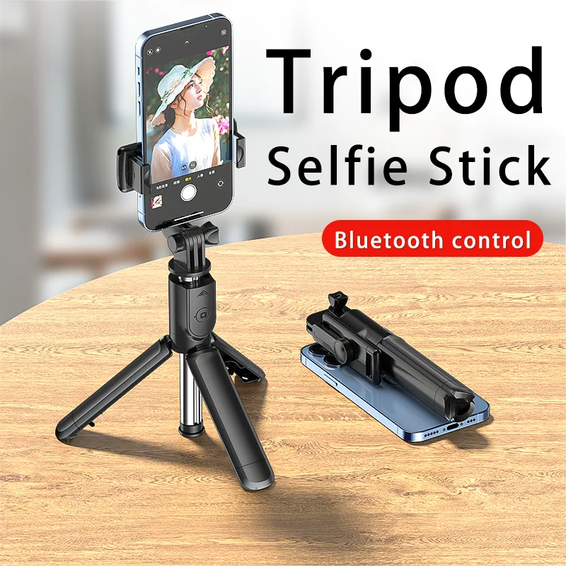 Bluetooth Wireless Selfie Stick Mini Tripod Extendable