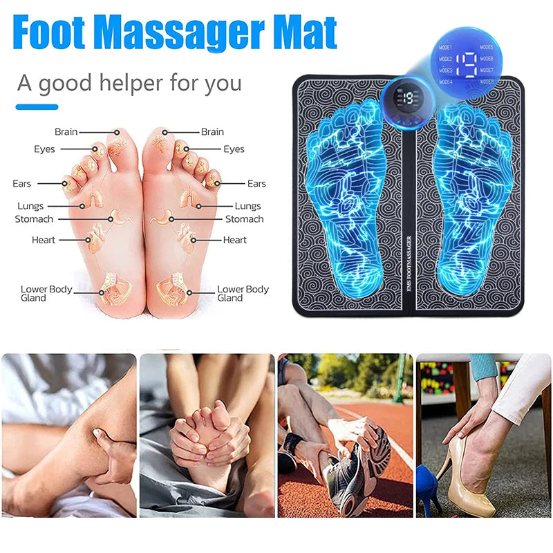 Electric Foot Massager Mat