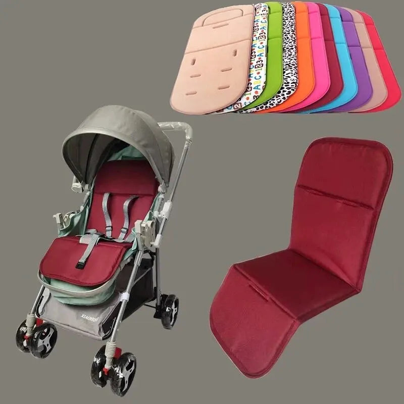 Stroller Seat Cushion Soft Baby Pushchair Car Cart High Chair Seat Trolley Cushions Kids Stroller Mattress Soft Pad Large Sizes