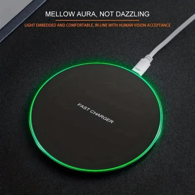 30W Fast Wireless Charger For iPhone, Samsung, Xiaomi and Huawei