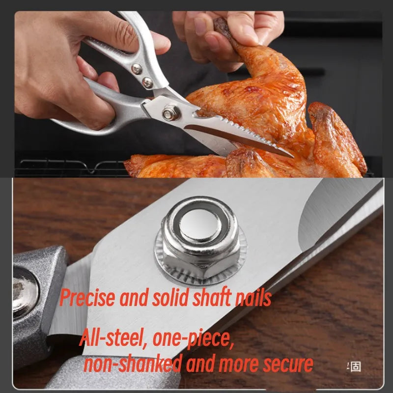 Multifunctional Kitchen Powerful Scissors Chicken Bone home kitchen  strong Bottle Opener Meat Fish Turkey Vegetables  Scissor