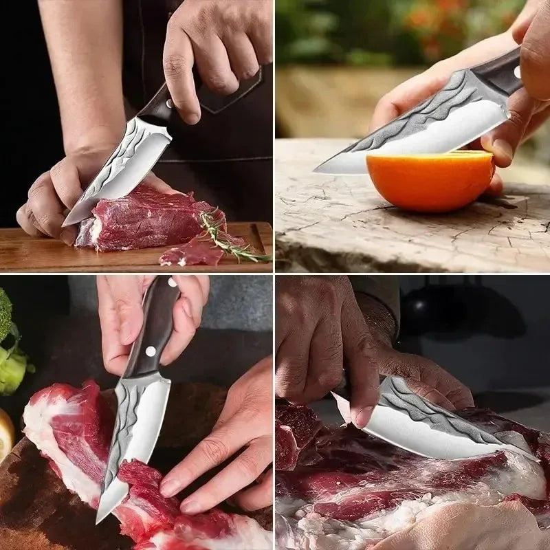 Stainless Steel Chicken Bone Scissors Kitchen Boning Knife Handmade Forged Knife Meat Cleaver Knives Fish Scale Scissor