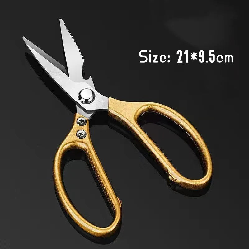 Multifunctional Kitchen Powerful Scissors Chicken Bone home kitchen  strong Bottle Opener Meat Fish Turkey Vegetables  Scissor