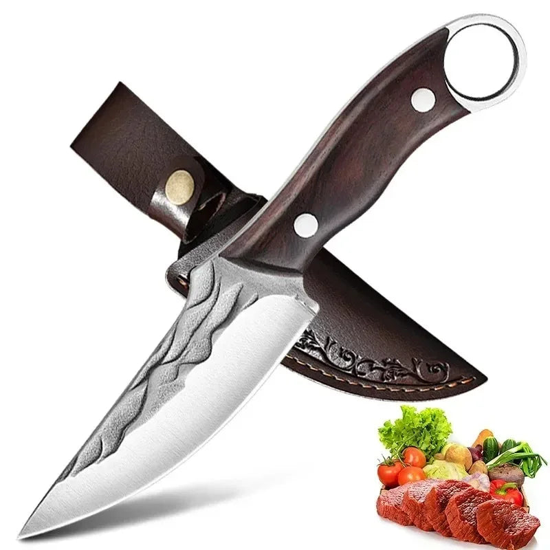 Stainless Steel Chicken Bone Scissors Kitchen Boning Knife Handmade Forged Knife Meat Cleaver Knives Fish Scale Scissor