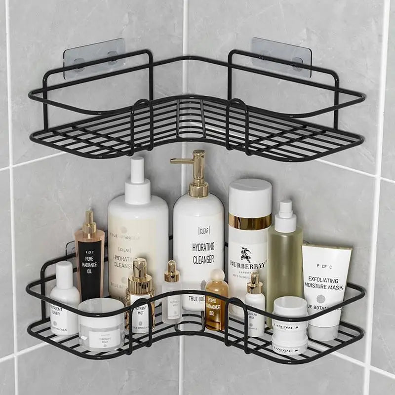 Non Perforated Bathroom Triangle Shelf | Wall Mounted