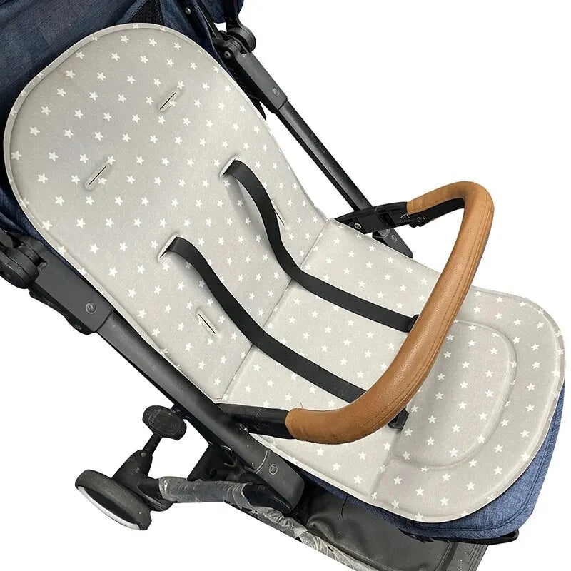 Stroller Seat Cushion Soft Baby Pushchair Car Cart High Chair Seat Trolley Cushions Kids Stroller Mattress Soft Pad Large Sizes