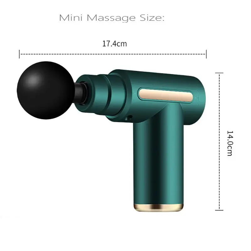 Deep Tissue Muscle Fascial Gun Muscle Massage Gun Handheld Percussi on Massager For Body Back And Neck Leg