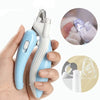 Pet Nail Clipper With LED Light and Nail Grinder